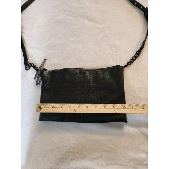 Juicy Couture Quilted Cream & Black Small Shoulder/ Crossbody Purse - Picture 10 of 14